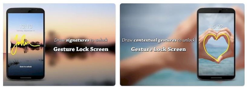 Gesture Lock Screen 